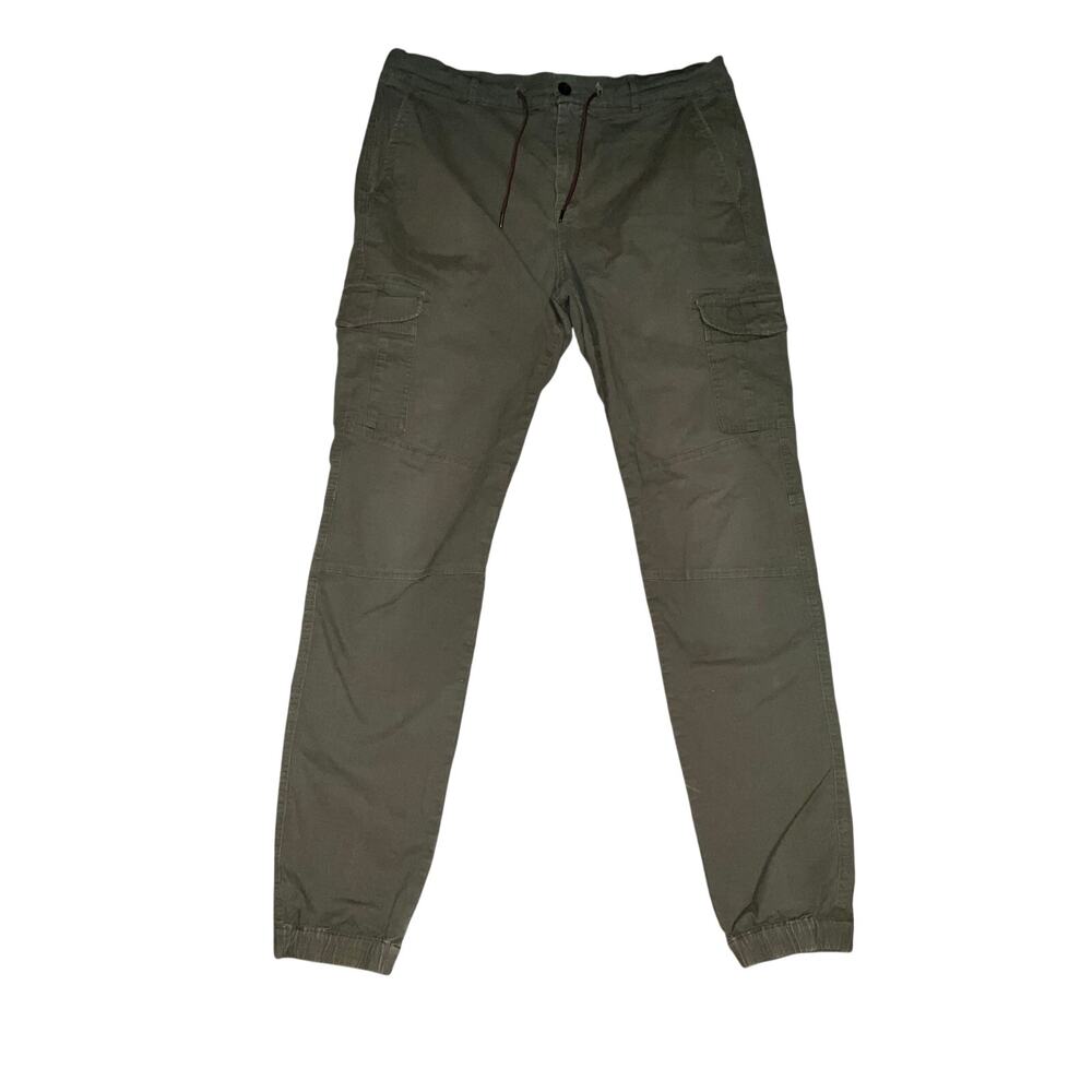 Red Ale Olive Green Stretch Cargo Pants Size 36/36